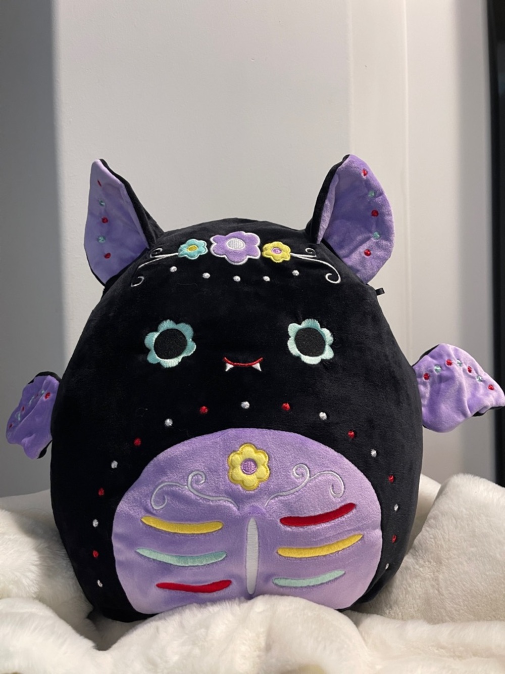 Squishmallows Betty the Bat Day of the Dead 12”